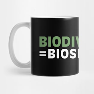 Biodiversity = Biosecurity Mug